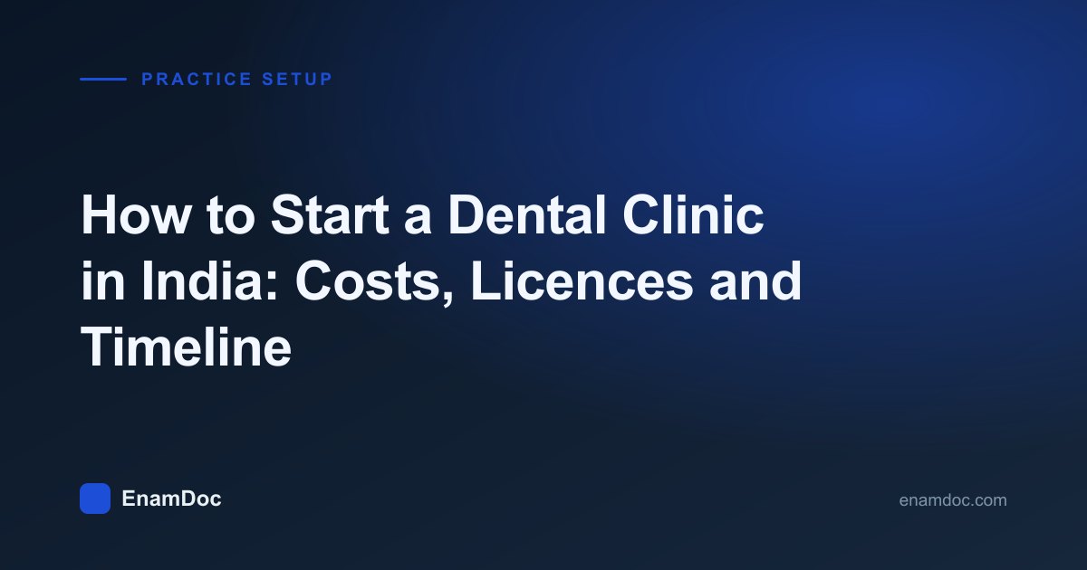 Newly set up single-chair dental operatory with equipment installed