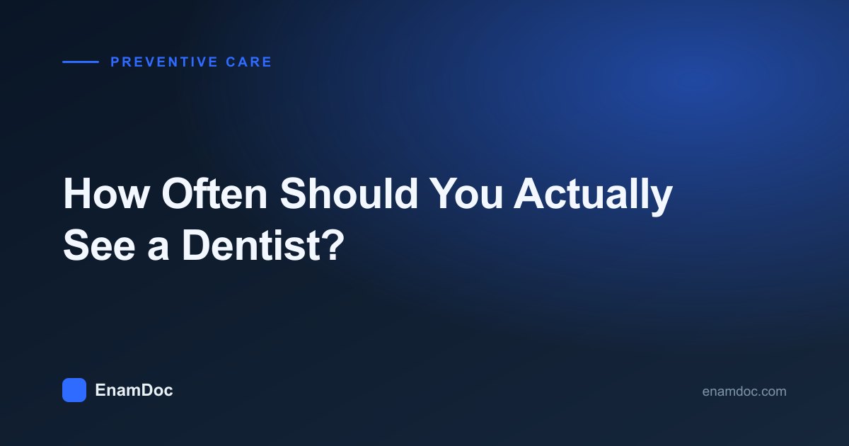 Dentist performing a routine oral examination during a check-up